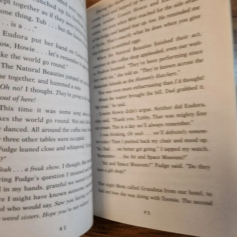 Double Fudge by Judy Blume Paperback Book 2002 9780439587570 213 pages ISBN